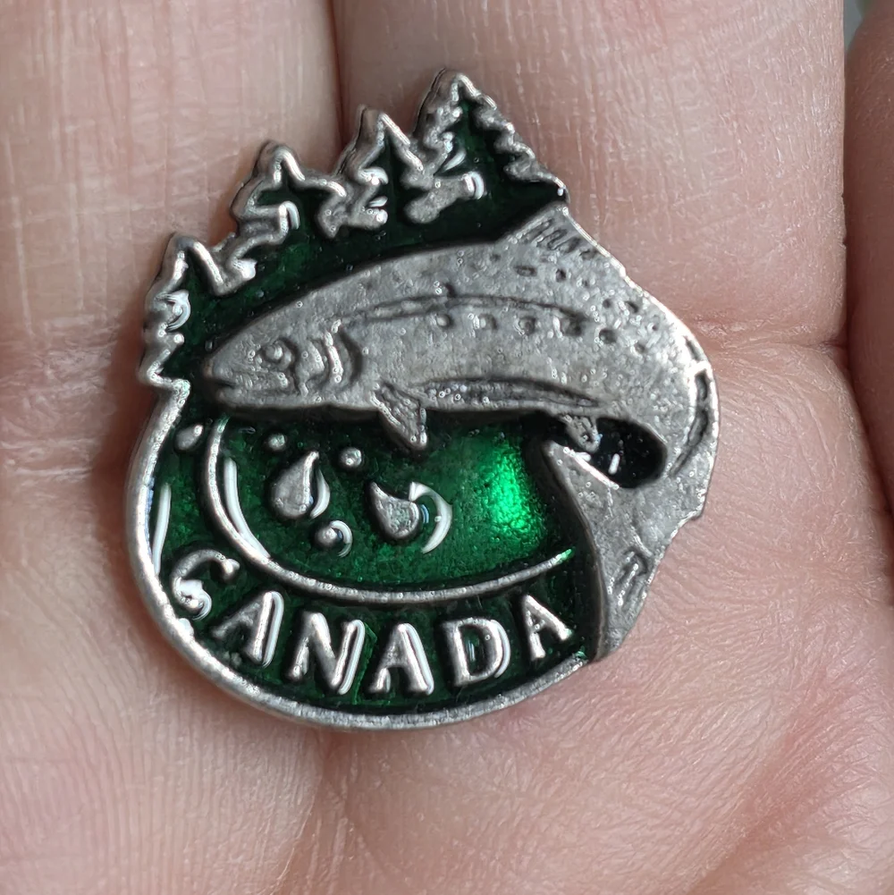 Pair of Canada Souvenir Lapel Pins